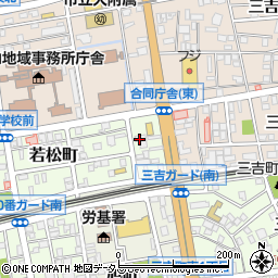 福山公証役場周辺の地図
