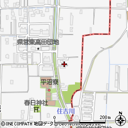 奈良県大和高田市西坊城115-4周辺の地図