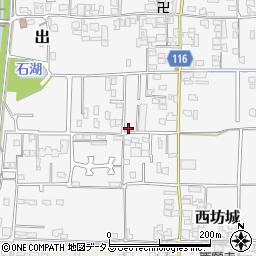 奈良県大和高田市西坊城283-13周辺の地図