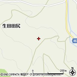 兵庫県淡路市生田田尻818周辺の地図