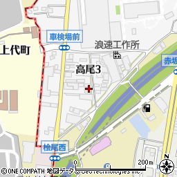 大阪府堺市南区高尾3丁3276周辺の地図