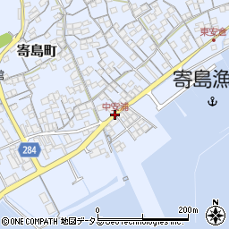 中安浦周辺の地図
