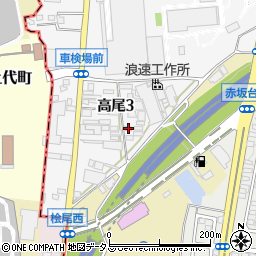 大阪府堺市南区高尾3丁3276-3周辺の地図