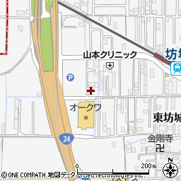 奈良県橿原市東坊城町197-1周辺の地図