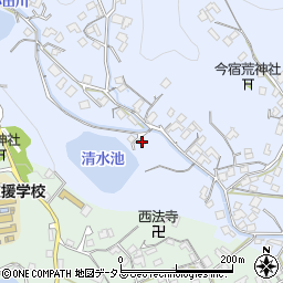 広島県福山市山手町1885周辺の地図