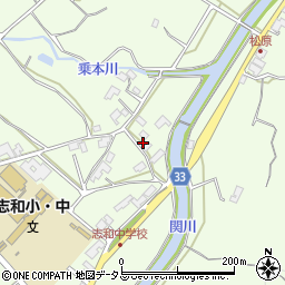 広島県東広島市志和町志和西2591周辺の地図