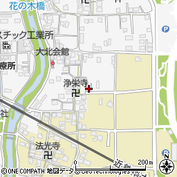 奈良県橿原市東坊城町695-1周辺の地図