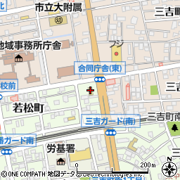 セブンイレブン福山若松町店周辺の地図