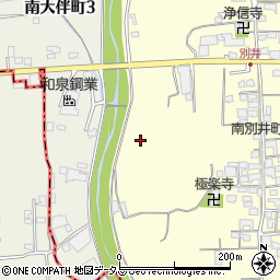大阪府富田林市別井5丁目1周辺の地図
