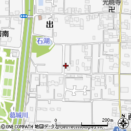 奈良県大和高田市西坊城459-1周辺の地図