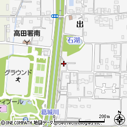 奈良県大和高田市西坊城335-1周辺の地図
