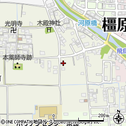 奈良県橿原市城殿町310-1周辺の地図