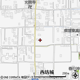 奈良県大和高田市西坊城164周辺の地図