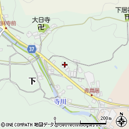 奈良県桜井市下291周辺の地図