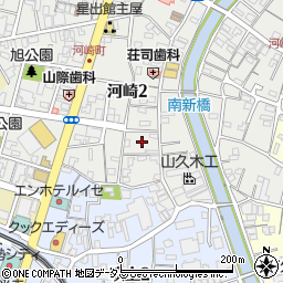 三重県伊勢市河崎2丁目7周辺の地図