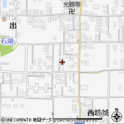 奈良県大和高田市西坊城280-2周辺の地図