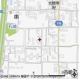 奈良県大和高田市西坊城283-16周辺の地図