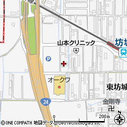 奈良県橿原市東坊城町197-3周辺の地図