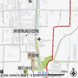 奈良県大和高田市西坊城117-2周辺の地図