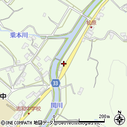 広島県東広島市志和町志和西1168周辺の地図
