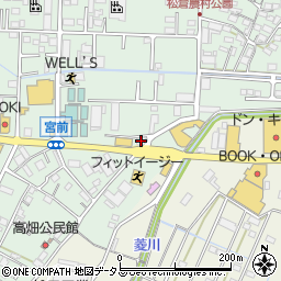 Ｖｏｌｋｓｗａｇｅｎ津・伊勢サテライトサービス周辺の地図