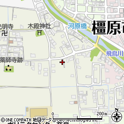 奈良県橿原市城殿町312周辺の地図