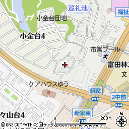 大阪府富田林市桜ケ丘町14周辺の地図