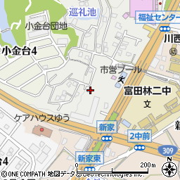 大阪府富田林市桜ケ丘町5-33周辺の地図