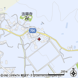 大阪府南河内郡河南町加納266周辺の地図