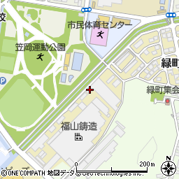 福山鋳造株式会社周辺の地図