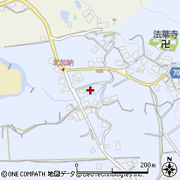 大阪府南河内郡河南町加納23周辺の地図