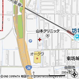 奈良県橿原市東坊城町197-10周辺の地図