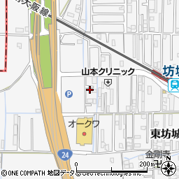 奈良県橿原市東坊城町197-4周辺の地図