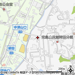 稗田梅ノ谷公園周辺の地図