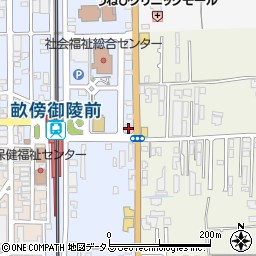 奈良県橿原市大久保町456周辺の地図