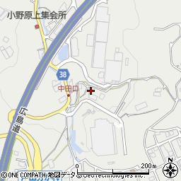 広島県広島市安佐北区安佐町久地712周辺の地図