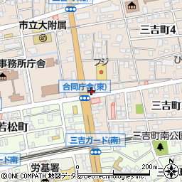 ダンヨガ福山スタジオ周辺の地図