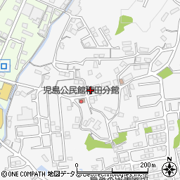 岡山県倉敷市児島稗田町536周辺の地図