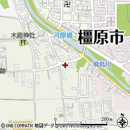 奈良県橿原市城殿町135周辺の地図