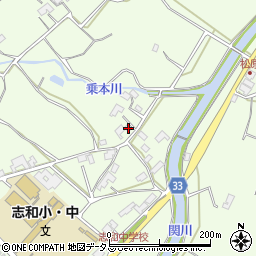 広島県東広島市志和町志和西4888周辺の地図