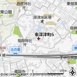 辻の坂公園周辺の地図