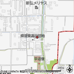 奈良県大和高田市西坊城133-2周辺の地図