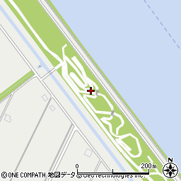 岡山県笠岡市拓海町周辺の地図