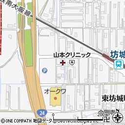 奈良県橿原市東坊城町197-13周辺の地図
