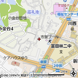 大阪府富田林市桜ケ丘町5-37周辺の地図