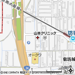 奈良県橿原市東坊城町197-16周辺の地図