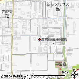 奈良県大和高田市西坊城147周辺の地図