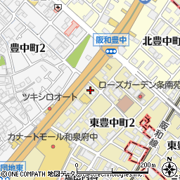 金太郎泉大津店周辺の地図