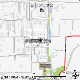 奈良県大和高田市西坊城133周辺の地図
