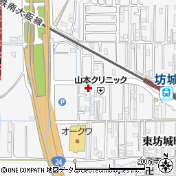 奈良県橿原市東坊城町197-20周辺の地図